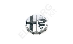 Felni közép fehér/fekete  60mm