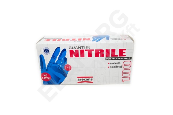 Nitril gumikesztyű  L 100 db
