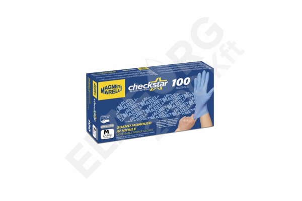 Nitril kesztyű  M   100 db